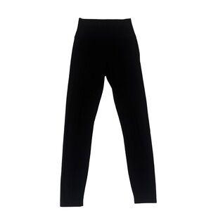 Carbon38 Women’s Melt Leggings Black High Rise Full Length Size S